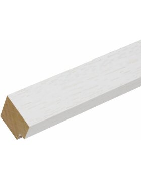 Ramka na zdjęcia z białego drewna S45PK1
