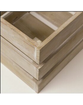 Caja de madera 35x25x25 cm