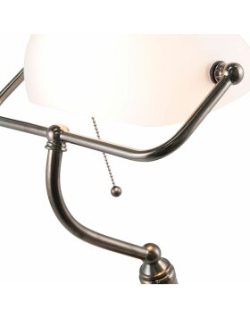 Lampada da tavolo bianca Clayre & Eef 5LL-5100W - 27x23x42 cm E27 - Max. 1x 60Watt bianco