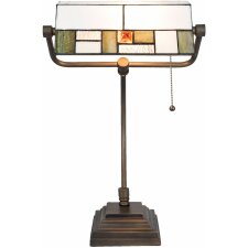 Desk lamp Tiffany Clayre & Eef 5LL-5194 - 31x30x52 cm - E27 - Max. 1x60 Watt multi