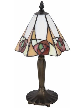 Table lamp Tiffany Clayre & Eef 5LL-5200 - 20x18x37 cm - E14 - Max. 1x40 Watt multi