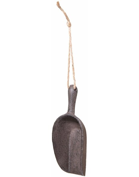Decoration shovel spoon Clayre &amp; Eef 63899 - 6x3x16 cm brown