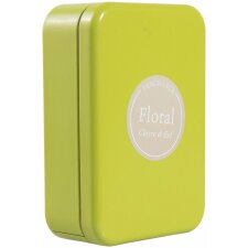 Cire parfumée en boîte Clayre & Eef 63927LGR - 9x7x3 cm vert clair