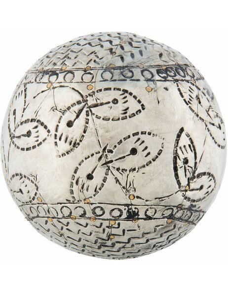Dekoration Ball Clayre &amp; Eef 64016 - &Oslash; 10x10 cm antik silber