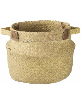 Basket Clayre & Eef 64041 - Ø 30x23 cm brown