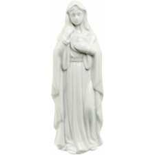 Mary statue Clayre & Eef 6CE0759 - 6x6x18 cm white