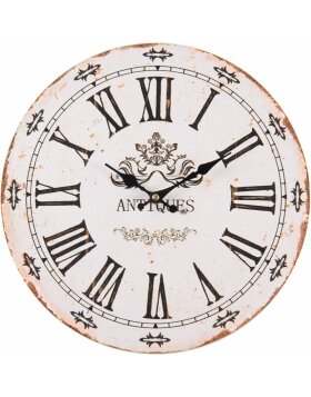 Horloge Clayre & Eef 6KL0466 - Ø 34x4 cm - 1xAA multi
