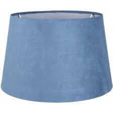 Lampenschirm Clayre & Eef 6LAK0441M - Ø 25x15 cm blau
