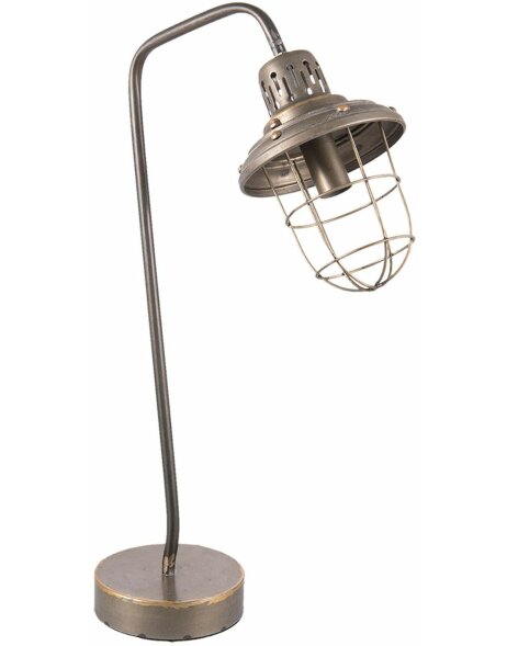 Table lamp Clayre &amp; Eef 6LMP528 - 36x15x60 cm - E14 - Max. 1x40 Watt bronze gold