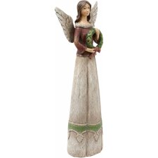 Decoration angel Clayre & Eef 6PR1125 - 15x7x33 cm multi