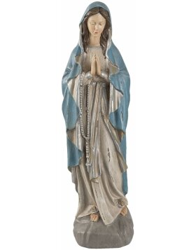 Mary statue Clayre & Eef 6PR1141 - 15x11x50 cm gray