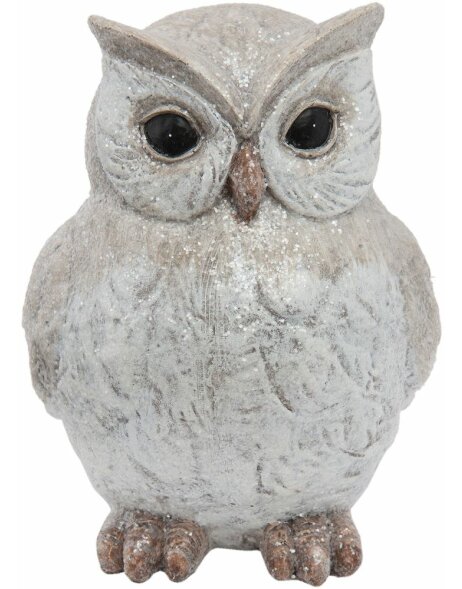 Owl Clayre &amp; Eef 6PR1247 - 9x11x14 cm gray