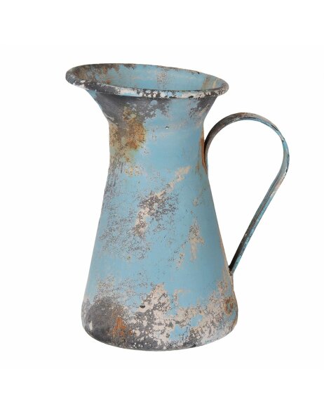 Decoration pitcher Clayre &amp; Eef 6Y2566 - 17x12x19 cm - 1L blue