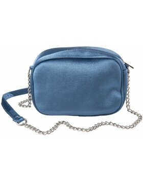 Bag velvet Clayre & Eef JZBG0158BL -  blue