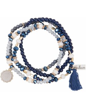 Bracelet blue beads Clayre &amp; Eef JZBR0383BL -  blue