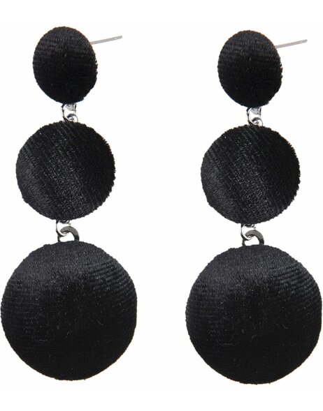 Ohrringe velvet black Clayre &amp; Eef JZEA0282Z -  schwarz