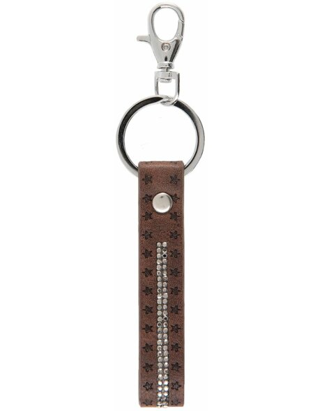 Key chain Glam and stars Clayre &amp; Eef JZKC0027B -  brown
