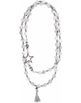 Necklace Nicolle Clayre & Eef JZNL0075 -  gray