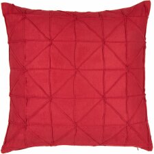 Poduszka wypełniona Clayre & Eef KG023.038R - 45x45 cm czerwona