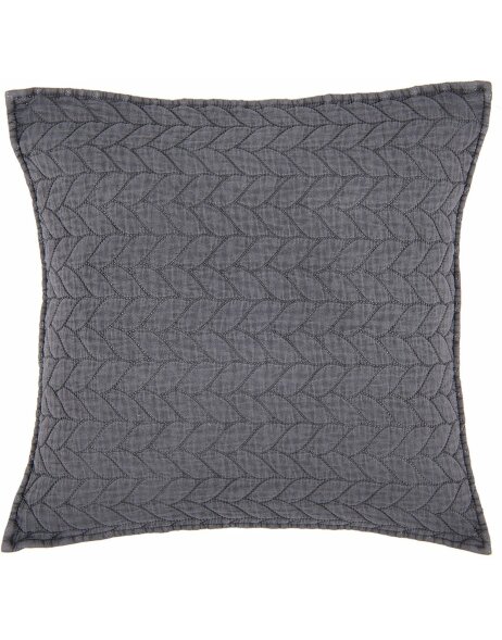 Cushion cover Clayre &amp; Eef Q186.030DG - 50x50 cm dark gray