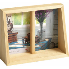 Gallery frame Rustic 2 photos 10x15 cm nature
