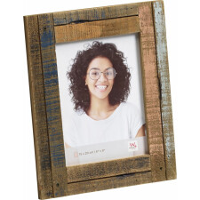 Wooden photo frame Dupla 15x20 cm blue - pink