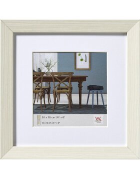 Fiorito wood frame 30x30 cm white