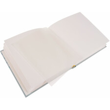 Goldbuch Album fotografico Cresima Mandala acquamarina 25x25 cm 60 pagine bianche