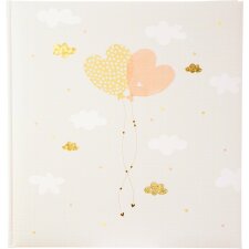 Goldbuch album de mariage Ballooning Hearts 30x31 cm 60 pages blanches