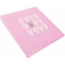 Goldbuch Babyalbum Cute bunnies pink 60 weiße Seiten