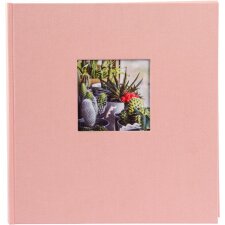 Goldbuch Album fotografico jumbo Bella Vista rosé 30x31 cm 100 pagine bianche