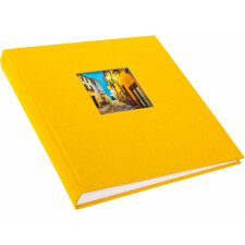Goldbuch Jumbo Fotoalbum Bella Vista gelb 30x31 cm 100 weiße Seiten