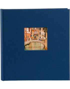 Goldbuch Album fotografico Jumbo Bella Vista blu 30x31 cm 100 pagine bianche