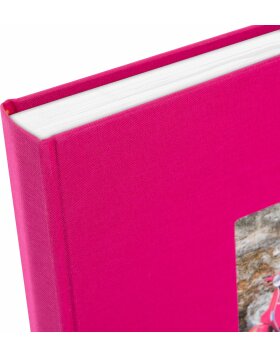 Goldbuch Jumbo Fotoalbum Bella Vista pink 30x31 cm 100 weiße Seiten