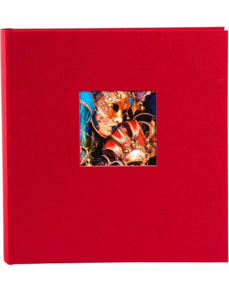 Goldbuch Album fotografico jumbo Bella Vista rosso 30x31 cm 100 pagine bianche