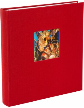 Goldbuch Album fotografico jumbo Bella Vista rosso 30x31 cm 100 pagine bianche