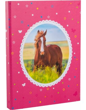 Booklet Box A4 - 3D Horse Love