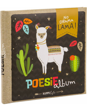 Poesiealbum Happy Life Lama