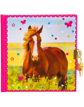 Dagboek Paardenliefde 16,5 x 16,5 cm