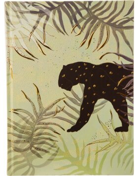 Goldbuch Notebook A5 blank Jungle Vibes Panther