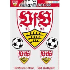 Herma DECOR cuadro de ventana VfB formato XL: 35 x 50 cm, logotipos grandes