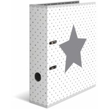Herma Motif file A4 stars - white dotted