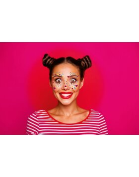 Herma FASHIONLine Face Art Stickers Clown Annie