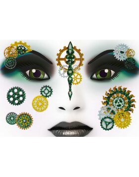 Herma FASHIONLine Face Art Stickers Steampunk Marie