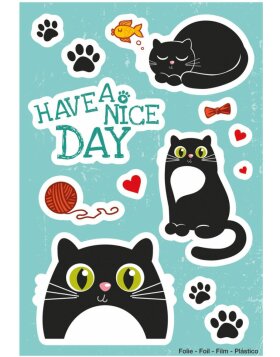 Herma MAGIC Stickers suprised cat, film