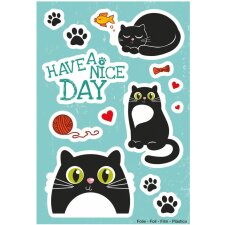 Herma MAGIC Sticker Suprised Cat, Folie