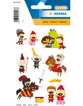 Herma MAGIC Stickers little knight, silk