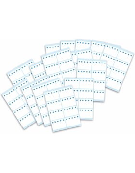 Herma Set di etichette per congelatore bianco