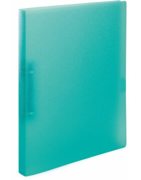 Herma Ring binder A4 translucent turquoise