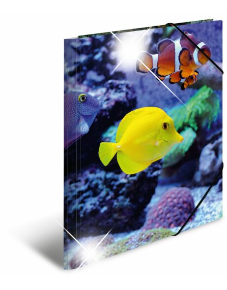 Herma Elasticated folder glossy animals A3 PP fish